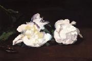 Edouard Manet Branch of White Peonies and Shears Spain oil painting reproduction